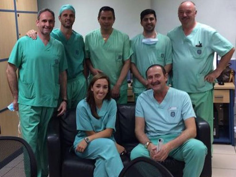 Doctores argentinos visitan la Unidad Integral de Neurocirugía Equipo de la Torre