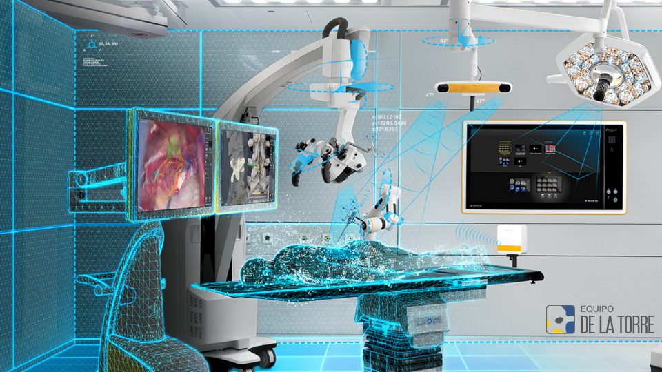 Llega a España el Sistema Robotizado más avanzado del mundo en cirugía de columna y  craneoencefálica de la mano de Equipo de la Torre